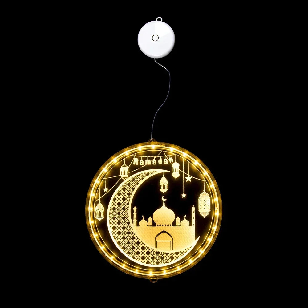 Lamp - LED Ramadan Eid Mubarak 12.5cm