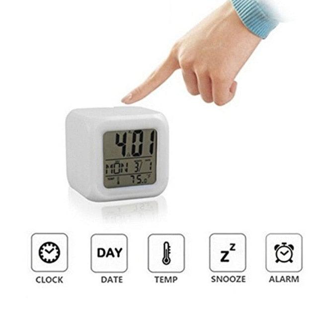LED Digital Bedside Alarm Clock with Snooze