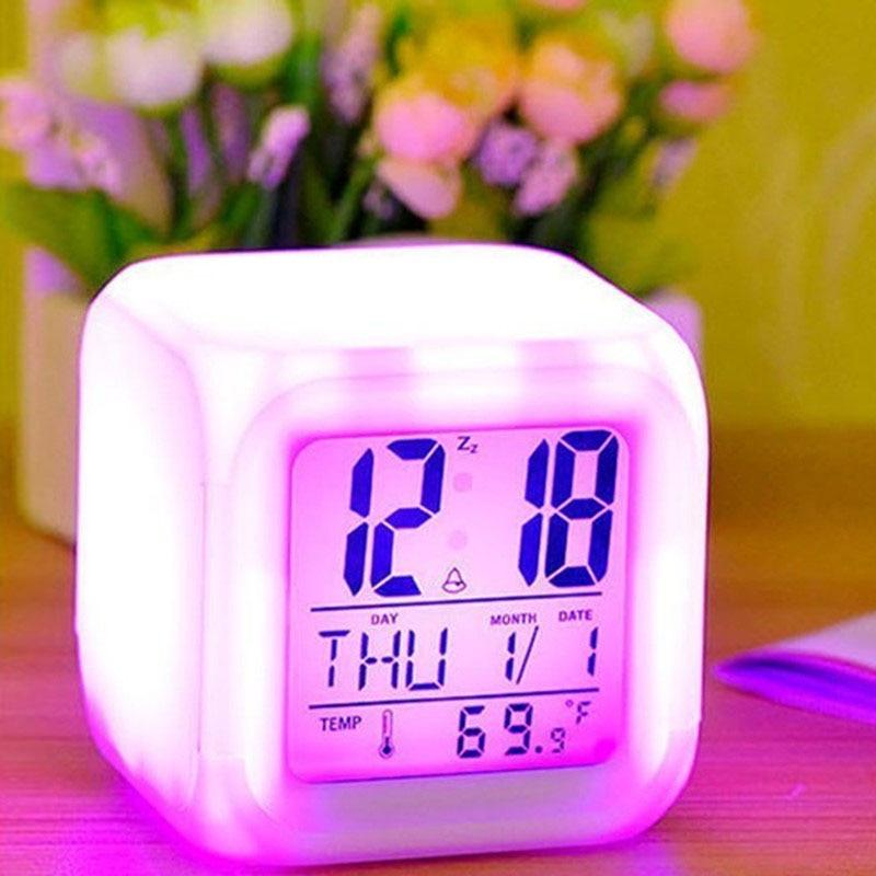 LED Digital Bedside Alarm Clock with Snooze