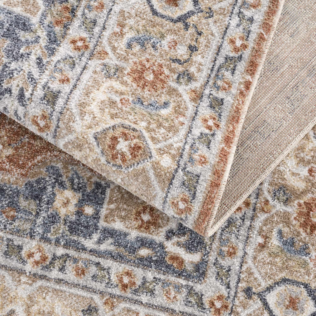 Gael Rust Boutique Washable Rug