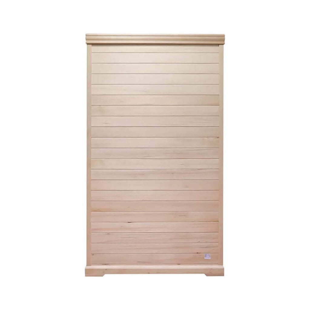Ivara Luxury 2-Person Hemlock Wood FAR Infrared Sauna Room W/ Glass Door, 1750W (SAK81525)