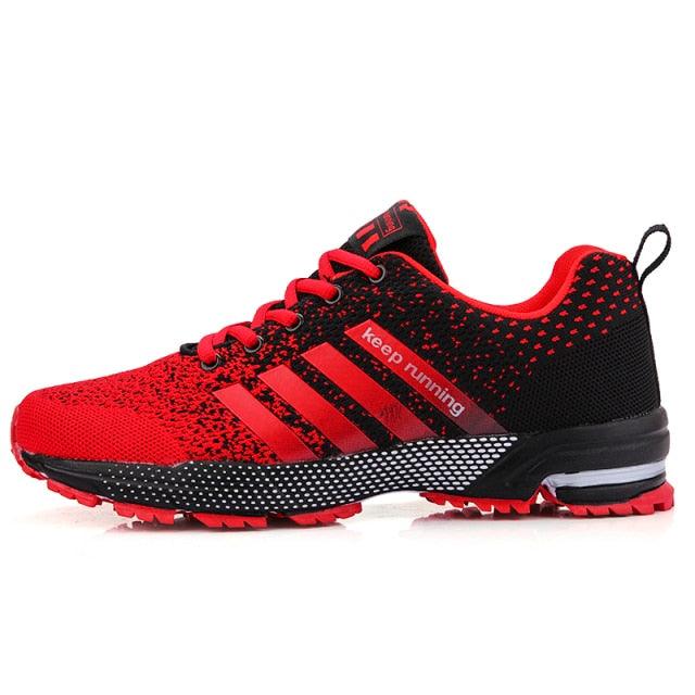 Luxury Sport Mens Sneakers Mesh Breathable Casual Men Shoes Comfortable Non-Slip Shock Absorption Light Outdoor Walking Comfortable Running Sneakers