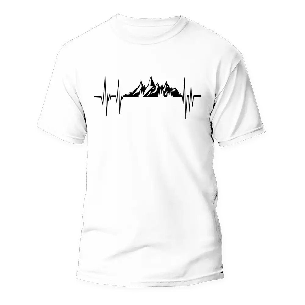 Mountains Heartbeats Unisex T-Shirt