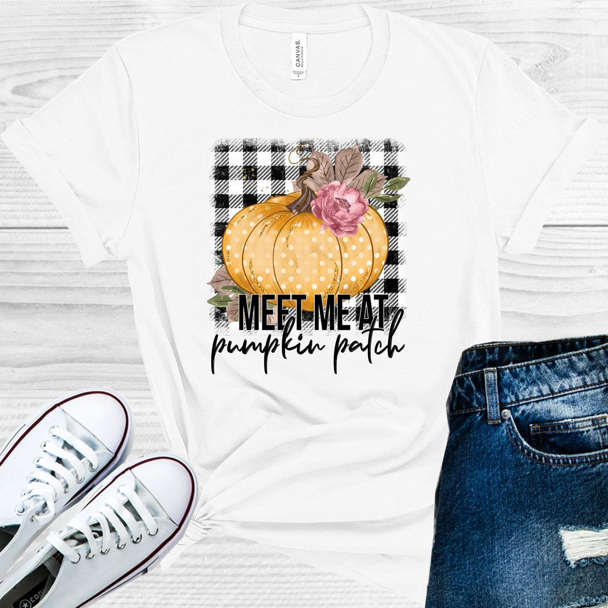 Meet Me at the Pumpkin Patch Graphic Tee