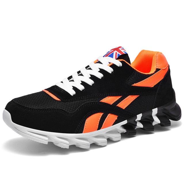 Men Running Spring Black Sneakers High Quality Outdoor Light Breathable Sport Athletic Men Sneakers Tennis Modern Shoes For Workout Walking Outdoor Sport