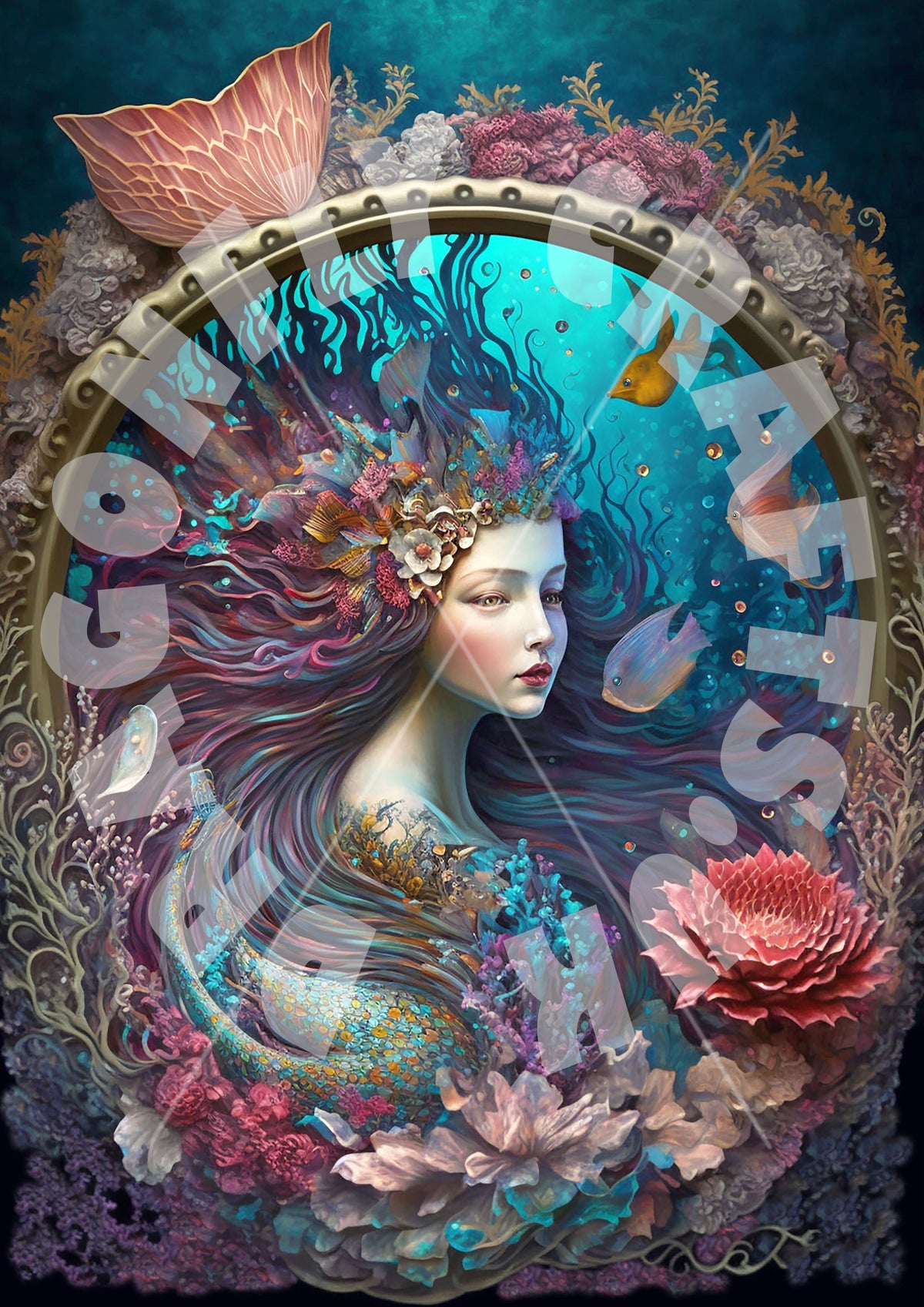 Dragonfly Crafts - Mermaid Queen