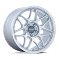 Motegi Racing MR158 Tsubaki Hyper Silver Wheels with Machined Lip - S0059