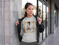 Bite Me Pin Up Slim Fit Graphic Tee
