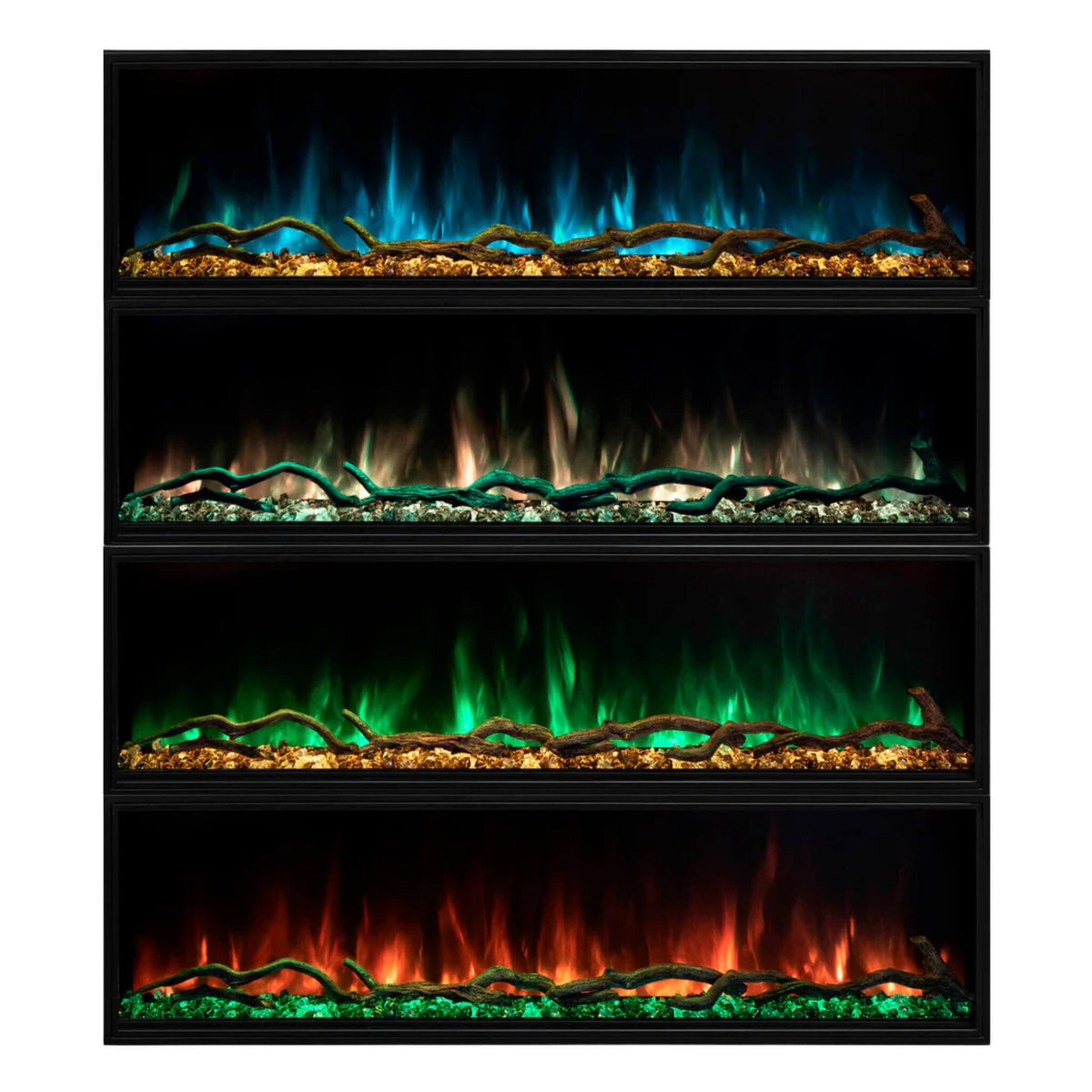 Modern Flames Landscape Pro Slim 56-Inch Built-In Linear Electric Fireplace [LPS-5614V2] (SAK54711)