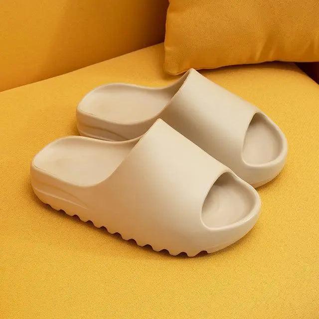 Modern Thick Soft Slippers Classic Non-slip Flip Flops Spa Slippers Indoor Outdoor Summer Unisex Flip Flops