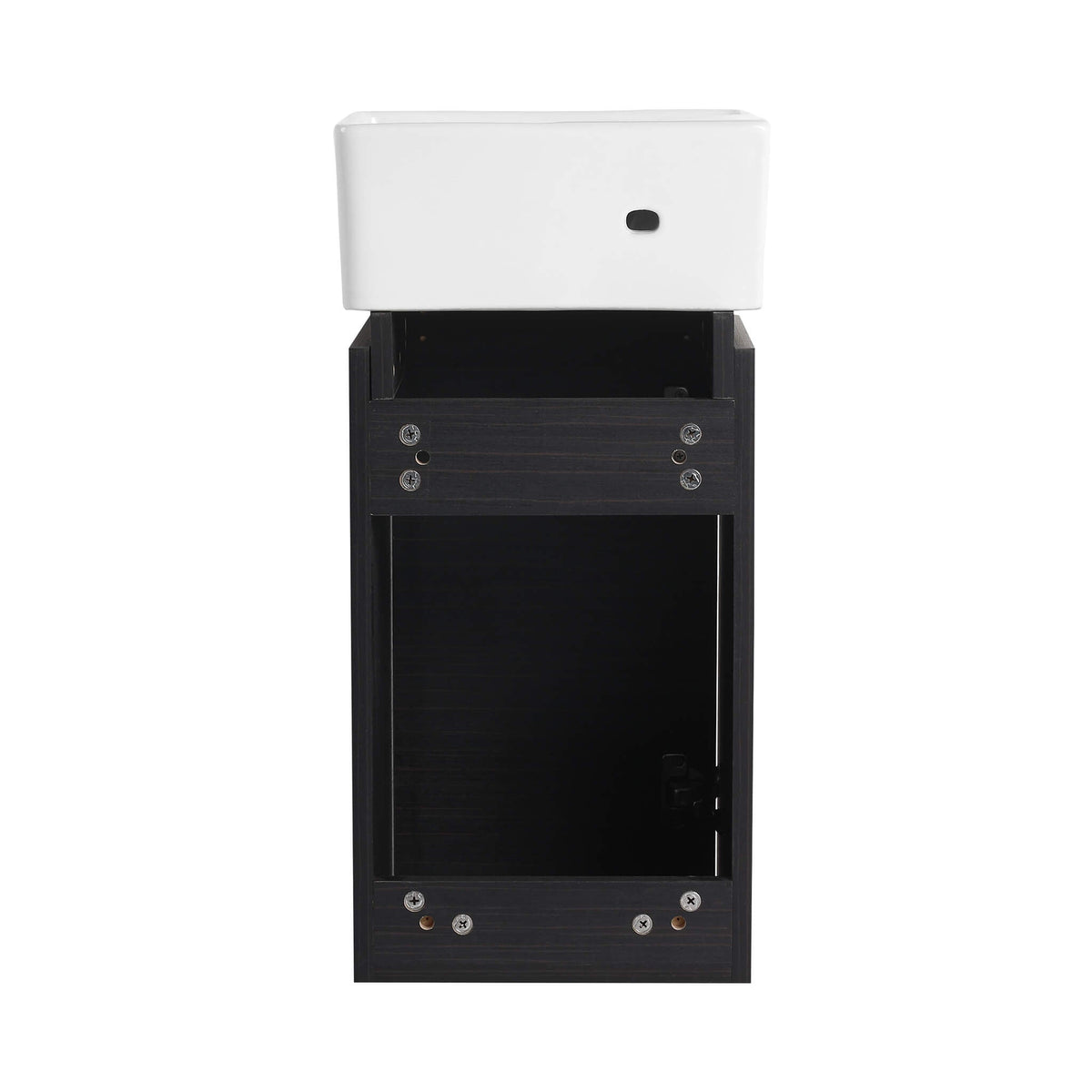 Modern Wall-Mounted Bathroom Vanity With Ceramic Sink And Soft Close Door (SAK05214)