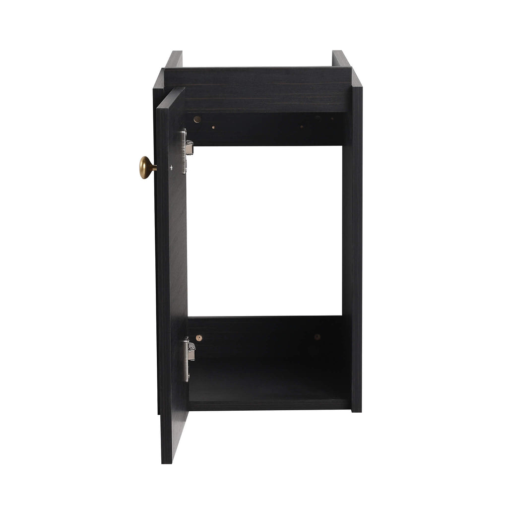 Modern Wall-Mounted Bathroom Vanity With Ceramic Sink And Soft Close Door (SAK05214)