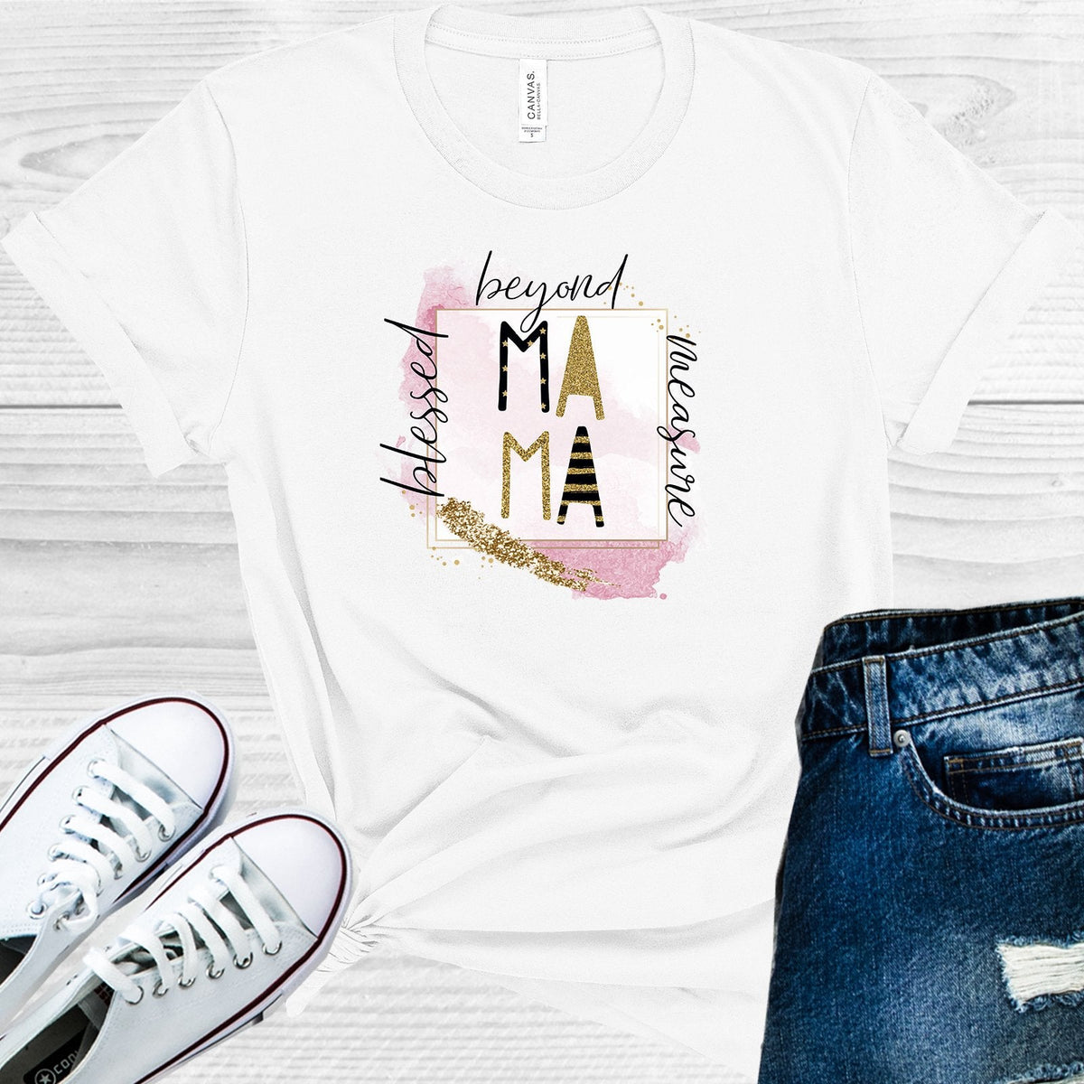 Mama Blessed Beyond Measure Graphic Tee