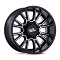 Moto Metal Series MO810 Legacy Gloss Black Wheels with Machined Face - S0622