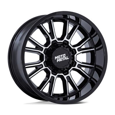 Moto Metal Series MO810 Legacy Gloss Black Wheels with Machined Face - S0622