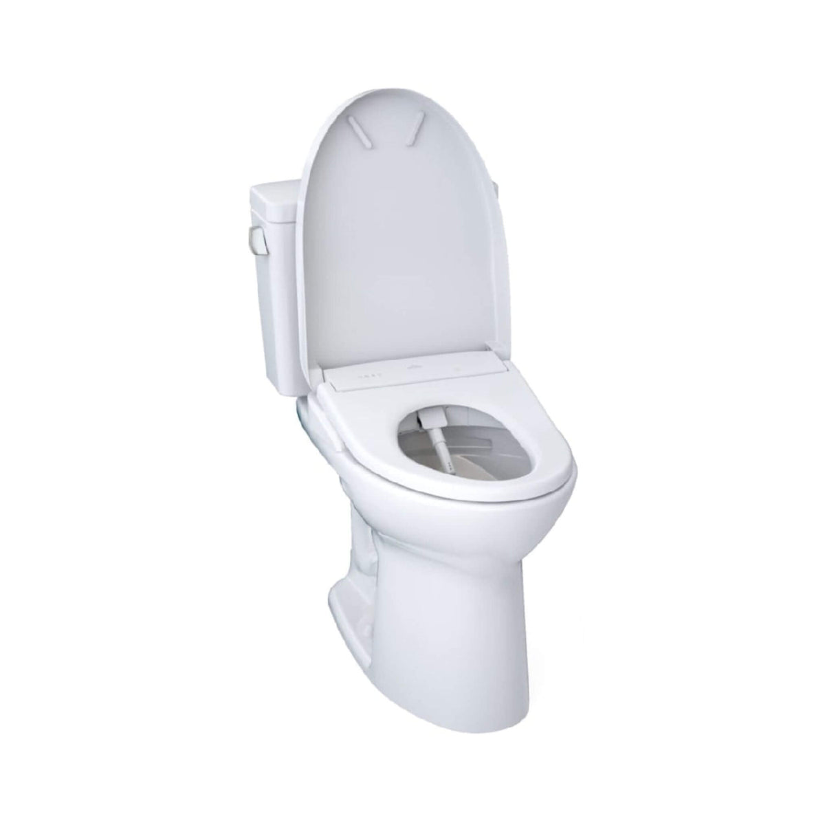 [MW7764726CEFG#01] TOTO Drake 1.28 GPF Electric Chair Height Toilet With Washlet S7 Heated Bidet Seat And Tornado Flush (SAK36508)
