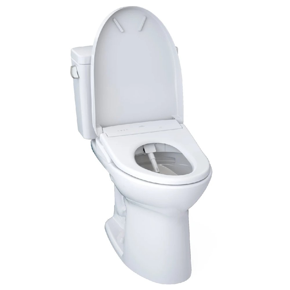 [MW7764726CSFGA#01] TOTO Drake 1.6 GPF Elongated Chair Height Ewater Toilet With Washlet S7A Auto Flush (SAK64218)