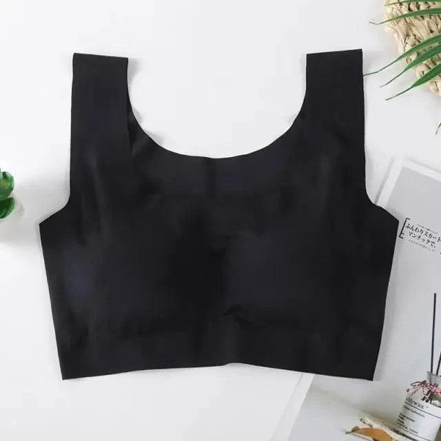 New Incredible Seamless Sports Bra Women's Padded Push Up Sports Yoga Top Shockproof Plus Size Gym Workout Bra U Back Sports Vest