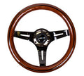 NRG Classic Woodgrain Steering Wheels - ST310BRBBK