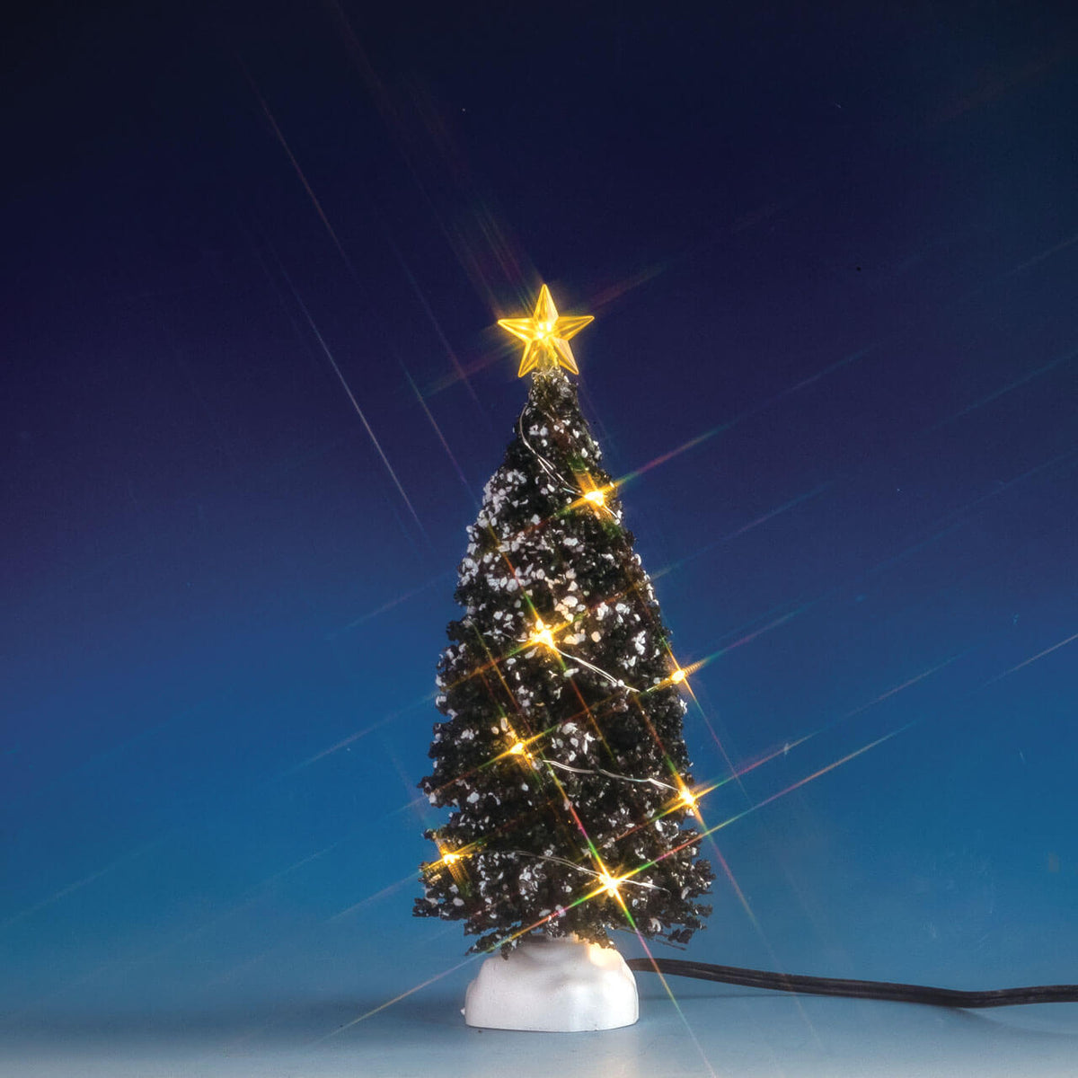 Clear Light Evergreen Tree - 7 Inch