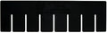 Quantum DS92035CO Conductive Short Ice Bin Divider, Black