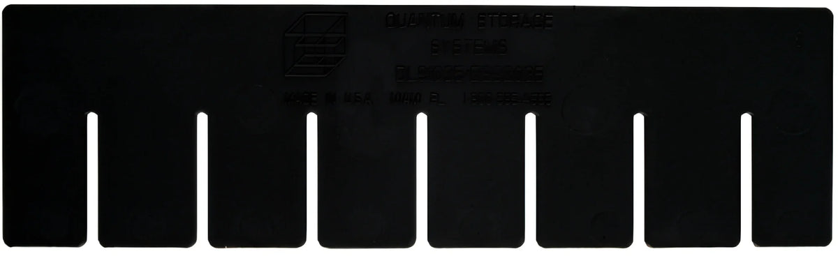 Quantum DS92035CO Conductive Short Ice Bin Divider, Black