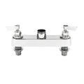 Fisher 5300-CV Deck-Mount Control Valve, 8-Inch Centers, Swivel Outlet, Check Valves, 3/4-Inch Inlet