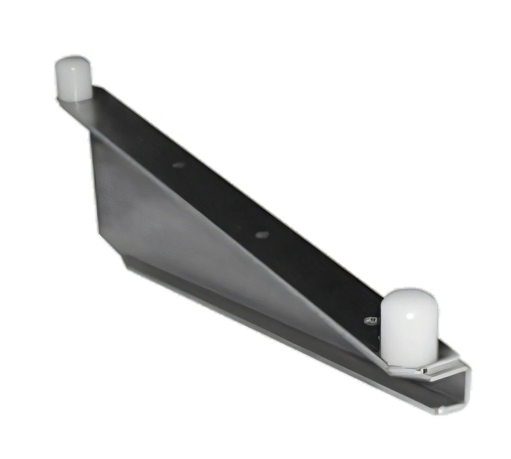 Eagle Group MMBCSS-K-18-R Heavy-Duty Right-Hand 18-Inch Stainless Steel Shelf C-Bracket for Cantilevered Shelving