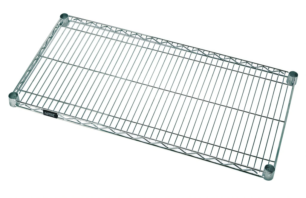 Quantum 2448S 304 Stainless Steel Wire Shelf, 48"W x 24"D, 600-800 lb. Capacity, NSF
