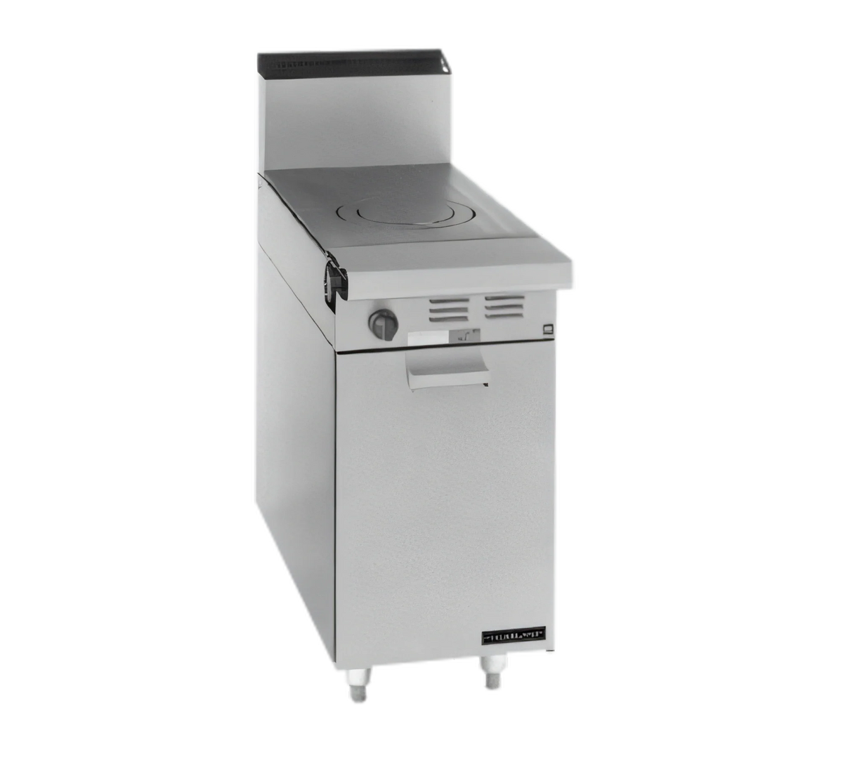 Garland Master M5S 17-Inch Gas Add-A-Unit Hot Top Range with Storage Base, Front-Fired Jet Burners, Stainless Steel Exterior
