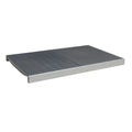 Fermod Fermostock 64276EX-R1 42" W x 22" D Horizontal Solid Polymer Shelf, 800 lb. Capacity, Removable Dishwasher-Safe Inserts