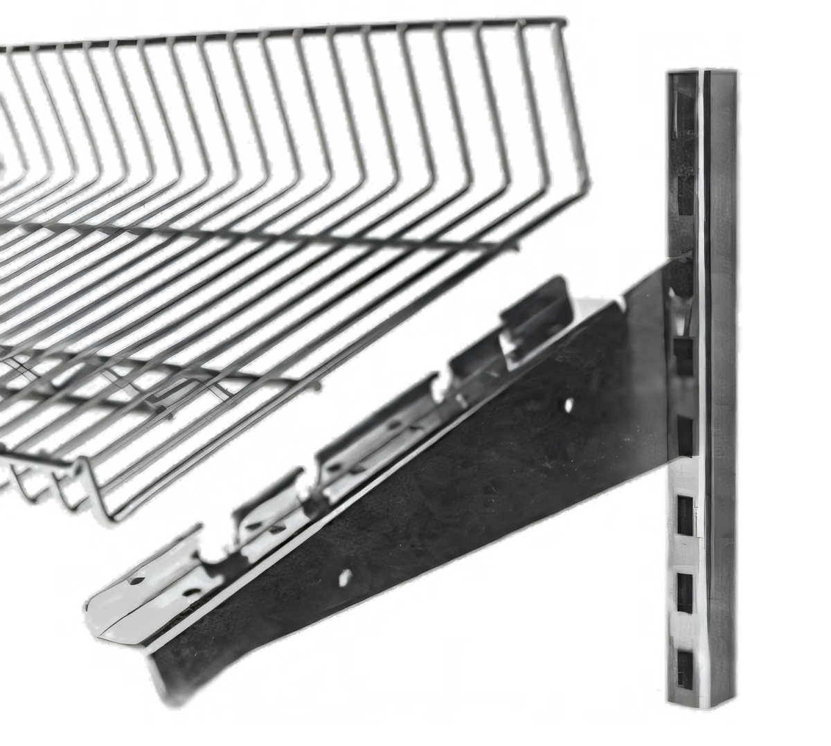 Eagle Group Streater S20 Replacement Brackets for Wire Display Shelving, 20" Long, Pair