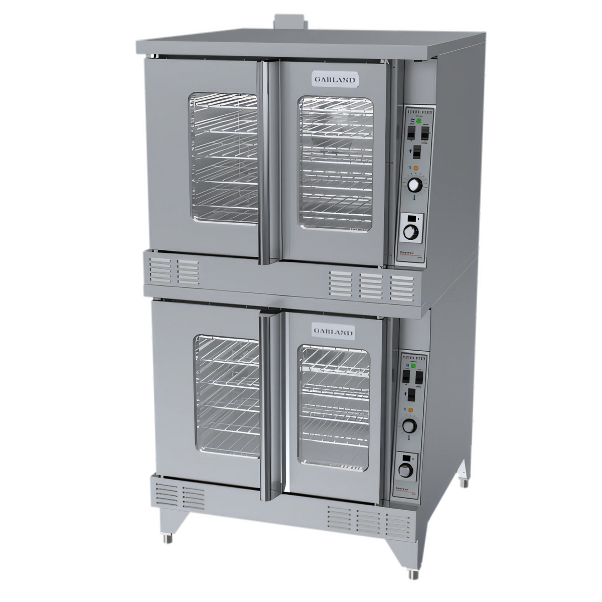 Garland Master MCO-ED-20-S Double-Deck Deep-Depth Electric Convection Oven with Solid-State Controls, 6-Pan Capacity per Compartment