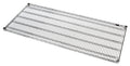 Quantum 2472CHD Heavy-Duty Chrome Wire Shelf, 72"W x 24"D, 1,000 lb. Capacity, NSF