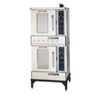 Blodgett (Middleby) Premium Series DFG-50 DBL Half-Size Double-Deck Gas Convection Oven, 5-Pan Capacity per Compartment, Solid State Controls