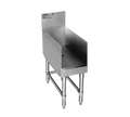 Eagle Group Spec-Bar RDB18-24 18"W x 24"D Stainless Steel Recessed Workboard with Perforated Insert and Drain, Open Base