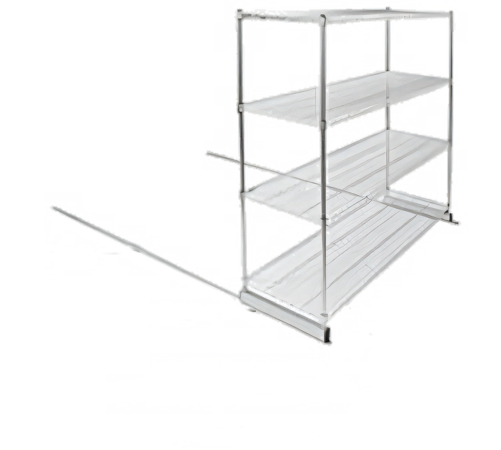 Eagle Group Floor-Trak SDFT-29 Single-Deep 29-Ft. Anodized Aluminum Floor Track Kit for Wire Shelving