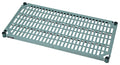Quantum 2130WPM Polymer Shelf Mat, 30"W x 21"D, Removable Dishwasher-Safe, Green