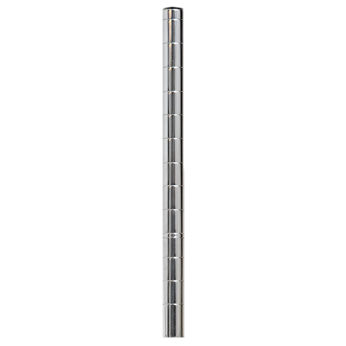 Eagle Group EagleGard CP74-E Mobile Wire Shelving Caster Post, 74"H, Grooved, Blue-Green Hybrid Epoxy Finish