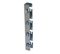 Eagle Group WalStor PR12VU 12-Inch Vertical Wall Upright Pair, Zinc Finish, for Modular Wall System