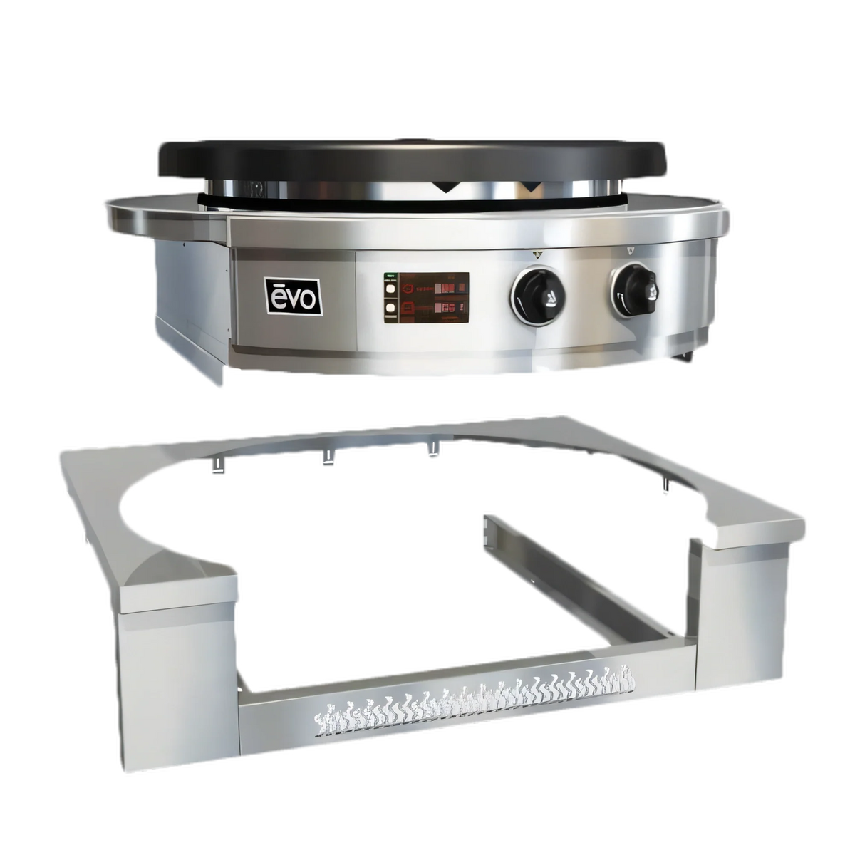 Evo Affinity 30G & 30Gp Square Insert Drop-In Cooktop Trim Kit