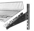 Eagle Group Royston R20 Replacement Brackets for Wire Display Shelving, 20 in 1 Pair
