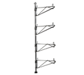 Eagle Group PWE18-4C Adjustable Post Wire Wall-Mount Prepackaged End Unit, Chrome, for 18-Inch Shelves, 63-Inch Posts