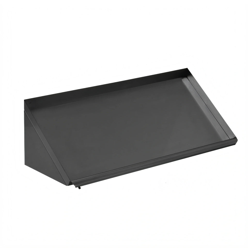 Eagle Group BlendPort® BPSRS-21 Solid Slanted Wall-Mounted Rack Shelf, 21-Inch Wide, Stainless Steel