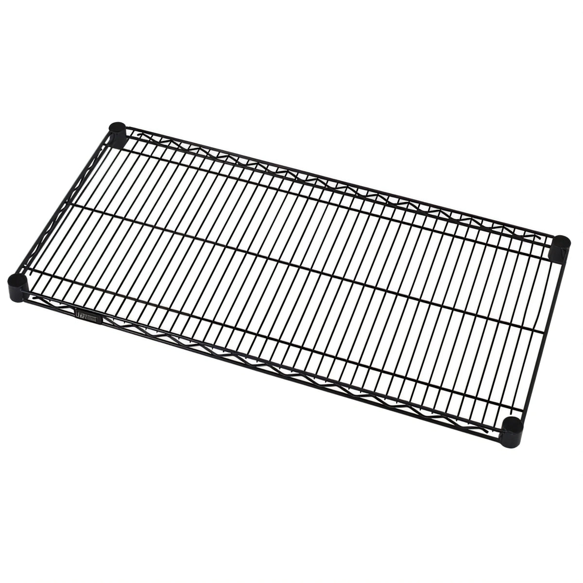 Quantum 1260BK Wire Shelf, 60"W x 12"D, Black Epoxy Coated