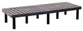 Quantum 662412DPP Vented Polyethylene Dunnage Rack, 1000 lb. Capacity