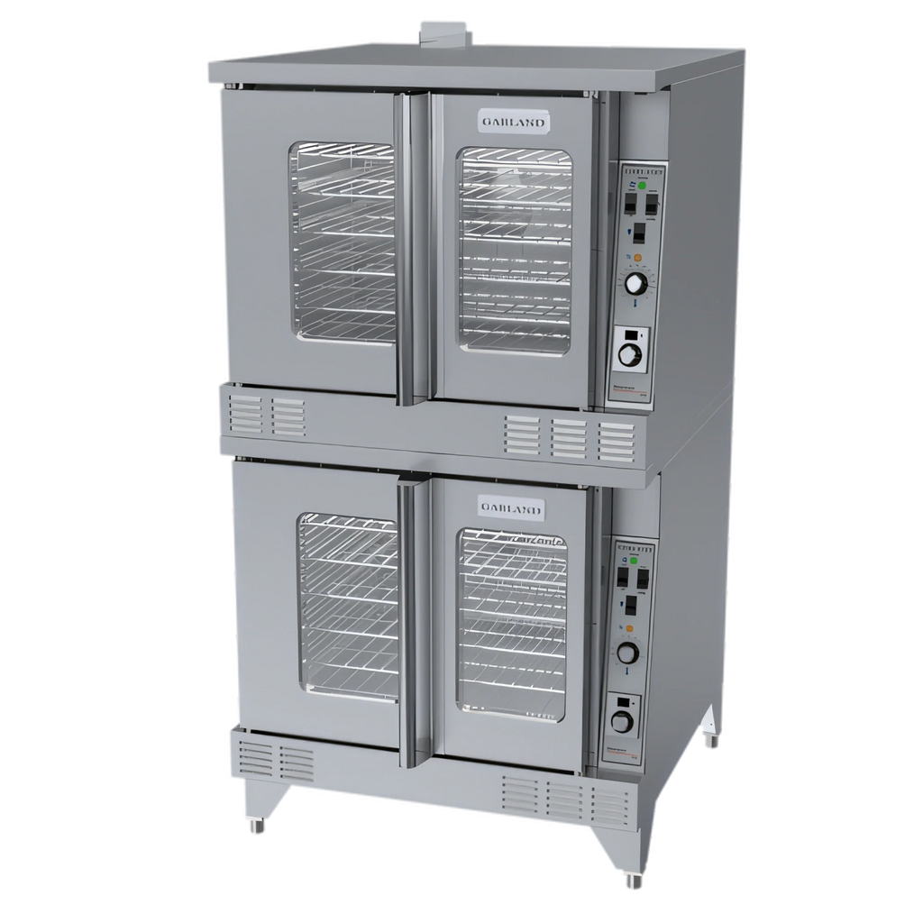 Garland Master MCO-ES-20-S Full-Size Double-Deck Standard-Depth Electric Convection Oven, Solid-State Controls, 6-Pan Capacity per Compartment