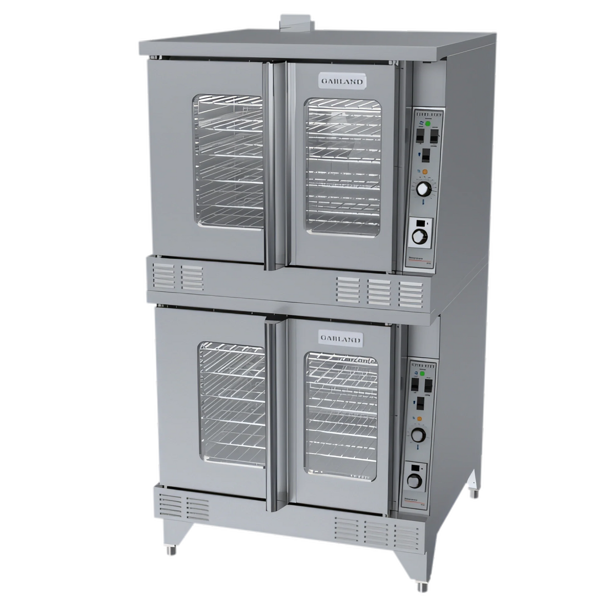 Garland Master MCO-ES-20-S Full-Size Double-Deck Standard-Depth Electric Convection Oven, Solid-State Controls, 6-Pan Capacity per Compartment
