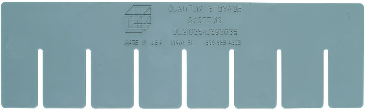 Quantum DL91035CO Conductive Long Divider, Black