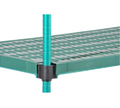 Eagle Group QuadPlus QPF-QA1848E-GL-X 48 x 18 Inch Vented Green Polymer Shelf Mat with Wire Frame Case of 4